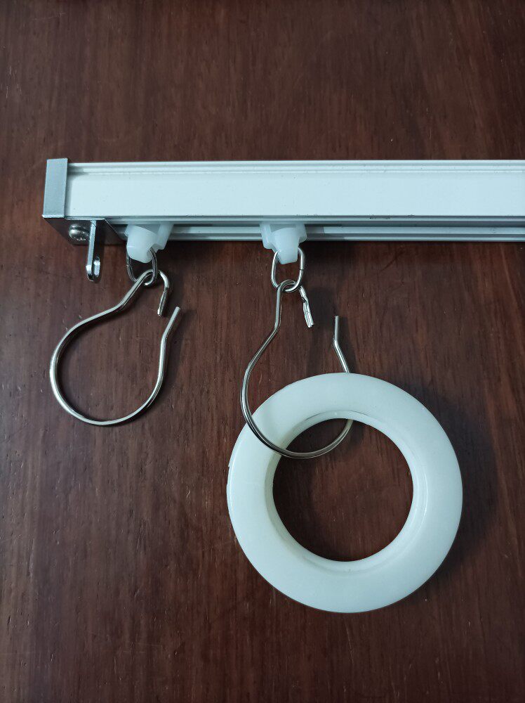 Curtain rod curtain to track hook curtain ring hook Roman rod curtain conversion hook small gourd hook small hook short hook growth